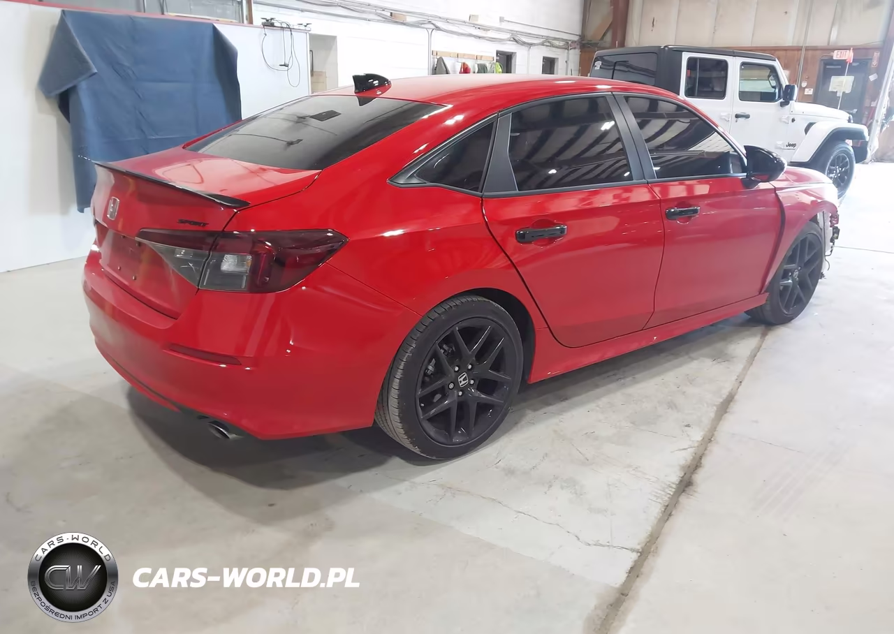 2026 Honda Civic Sport VIN:2HGFE2F50TH511509 - 4