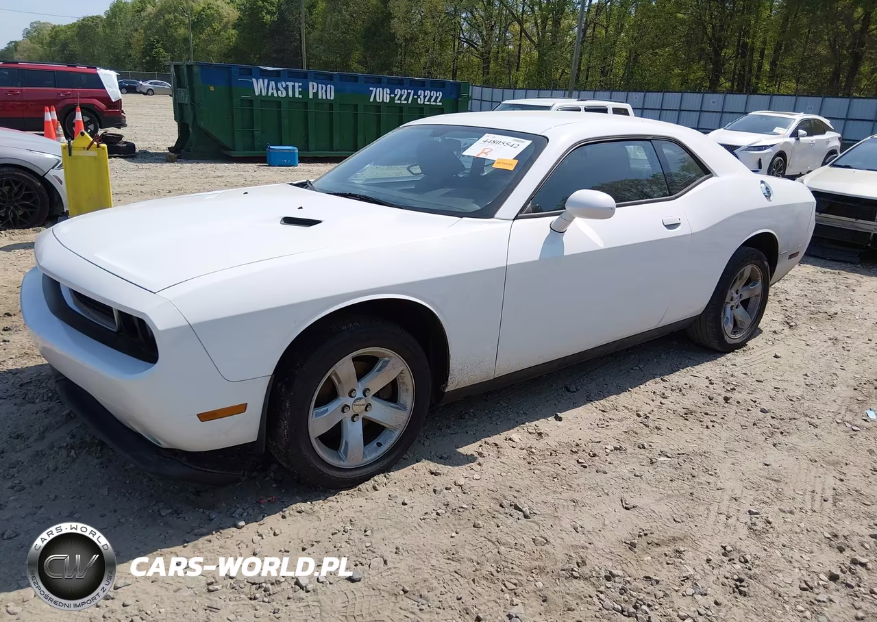 2013 Dodge Challenger Sxt VIN:2C3CDYAG8DH729011 - 2