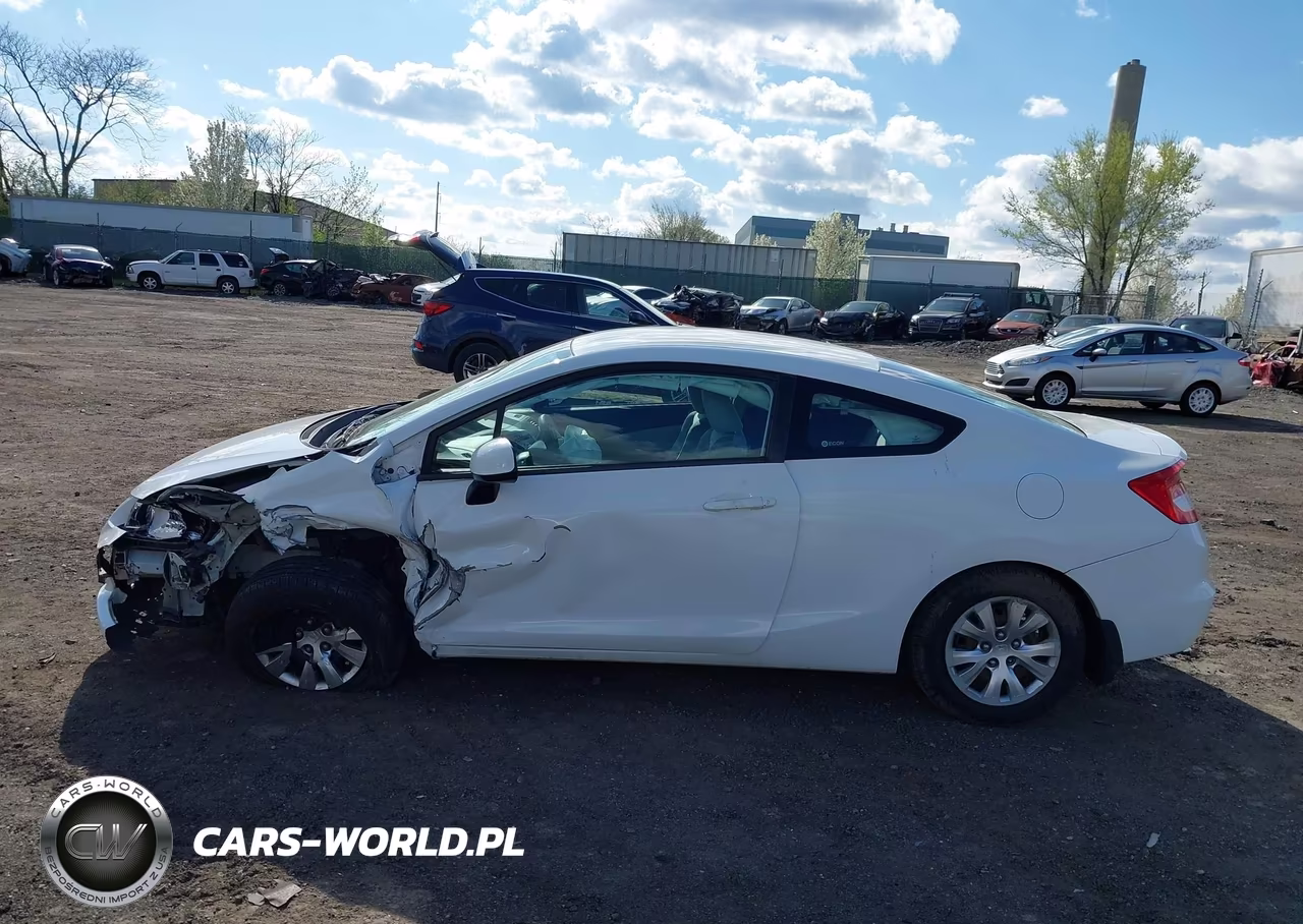 2012 Honda Civic Lx VIN:2HGFG3B55CH524245 - 14