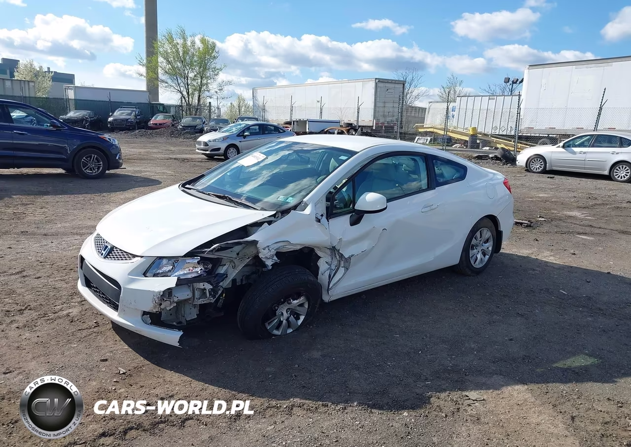 2012 Honda Civic Lx VIN:2HGFG3B55CH524245 - 2
