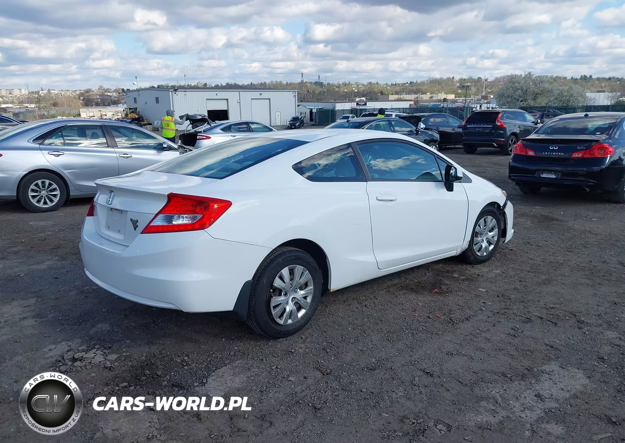2012 Honda Civic Lx VIN:2HGFG3B55CH524245 - 4