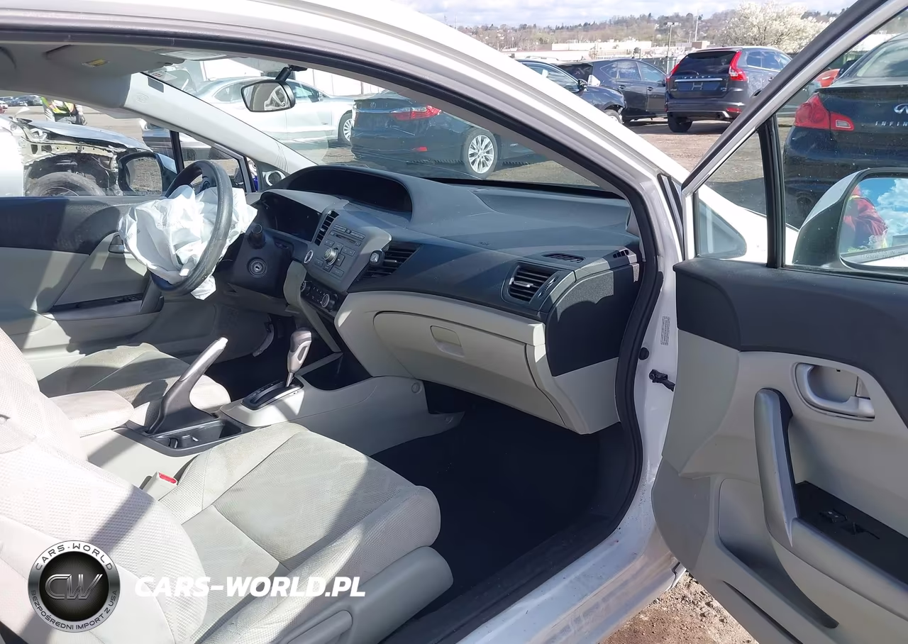 2012 Honda Civic Lx VIN:2HGFG3B55CH524245 - 5