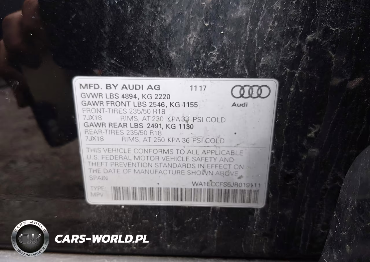 2018 Audi Q3 2.0T Premium-2.0T Sport Premium VIN:WA1ECCFS5JR019111 - 9
