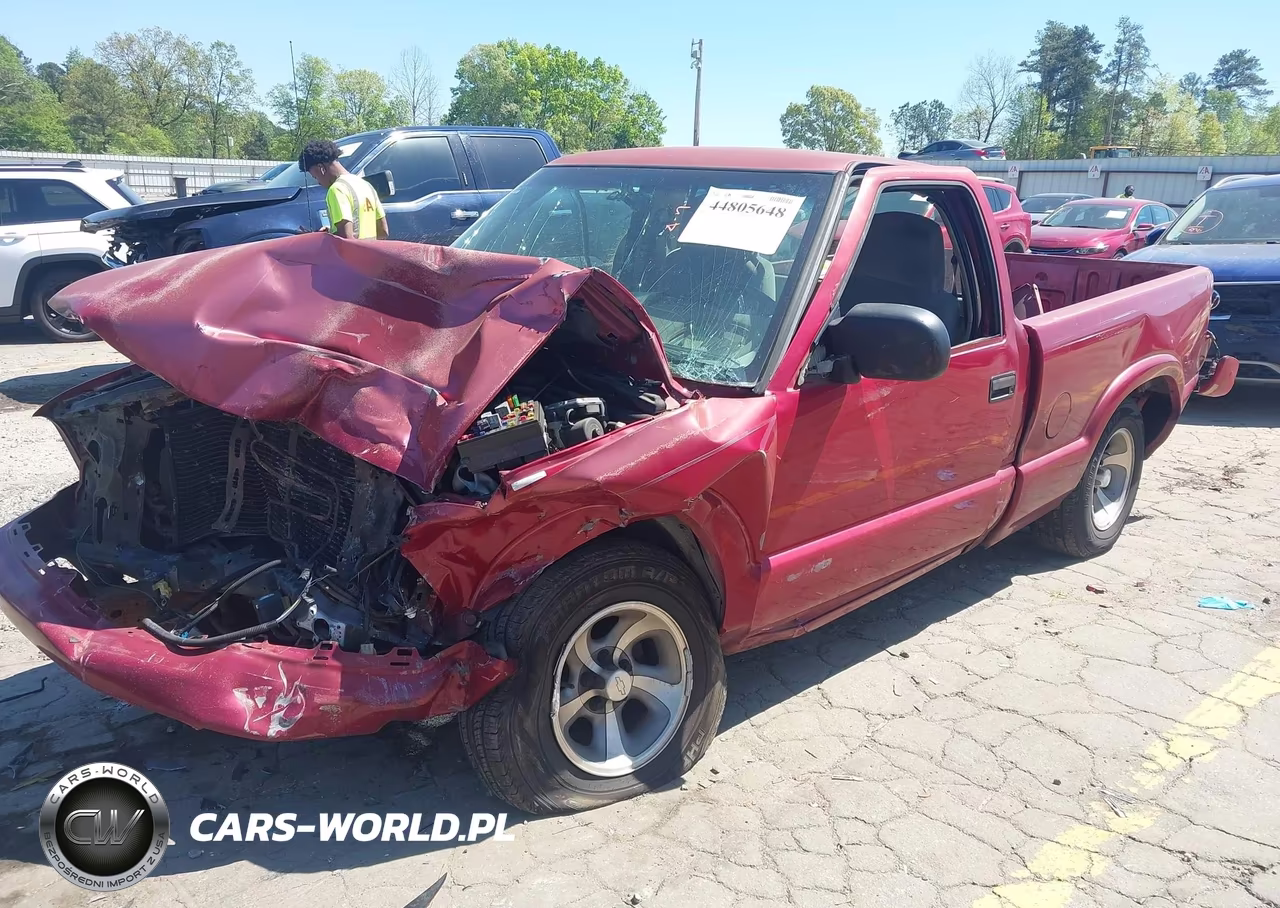2000 Chevrolet S-10 Ls VIN:1GCCS1440YK170384 - 2
