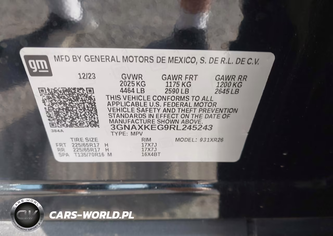 2024 Chevrolet Equinox Fwd Lt VIN:3GNAXKEG9RL245243 - 9