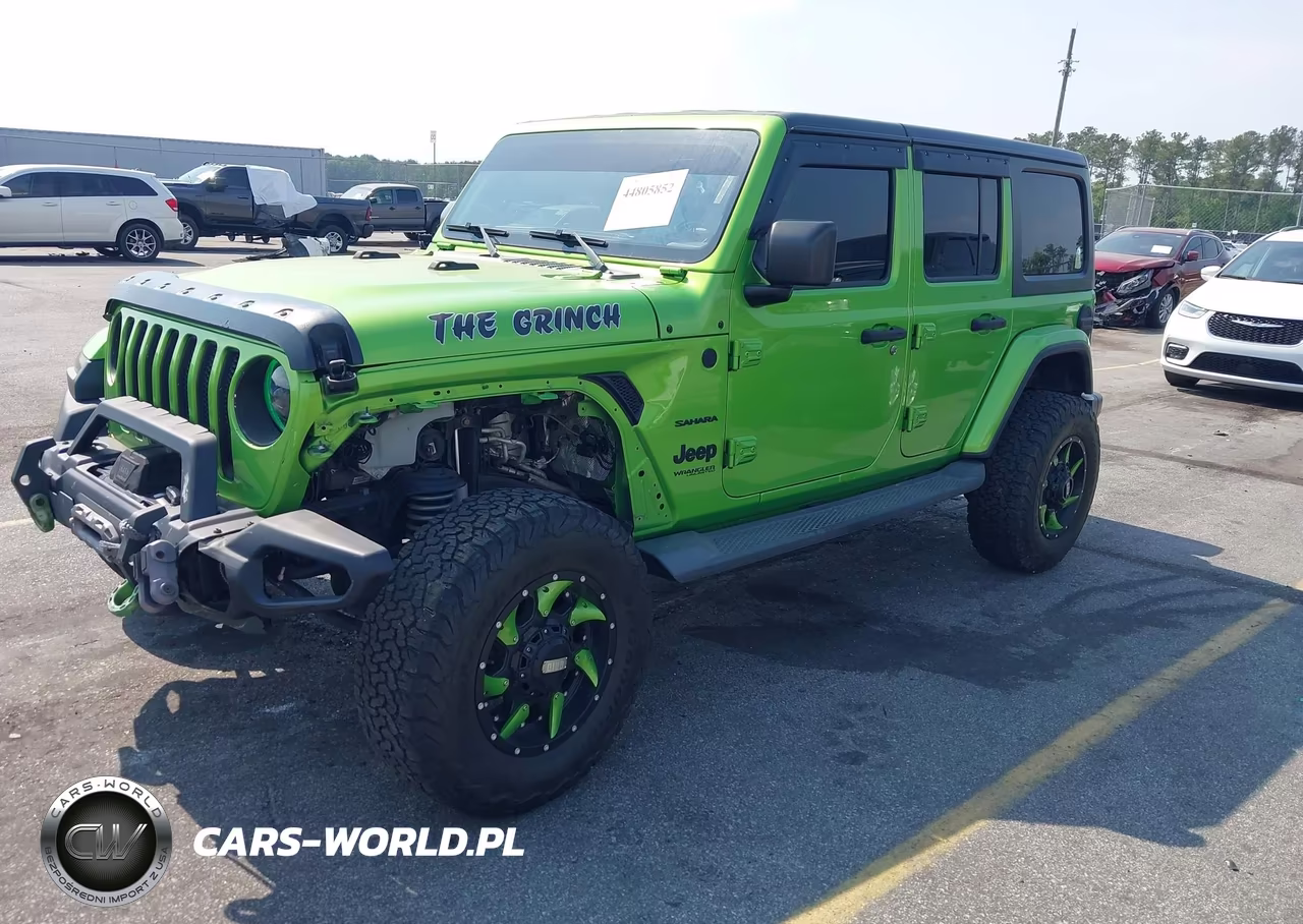 2019 Jeep Wrangler Unlimited Sahara 4X4 VIN:1C4HJXEN0KW594781 - 2