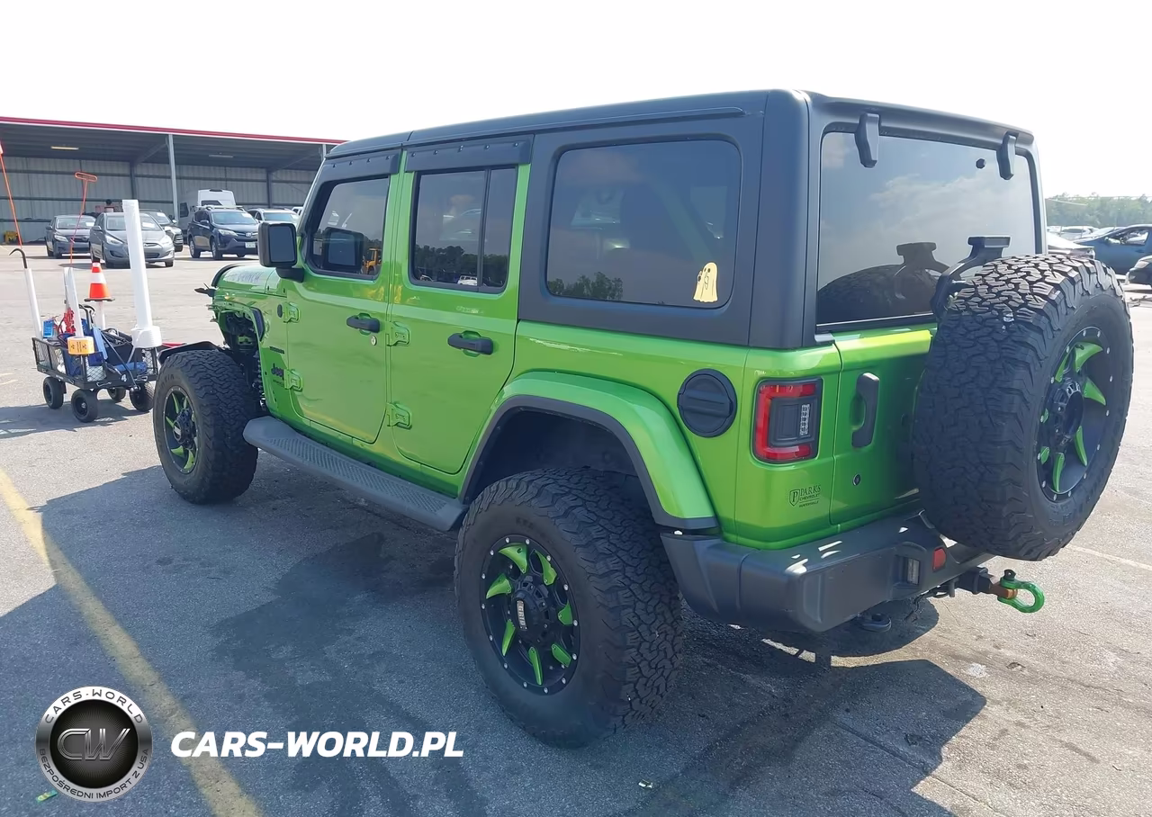 2019 Jeep Wrangler Unlimited Sahara 4X4 VIN:1C4HJXEN0KW594781 - 3