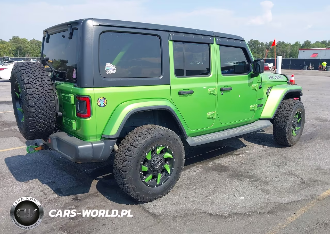 2019 Jeep Wrangler Unlimited Sahara 4X4 VIN:1C4HJXEN0KW594781 - 4