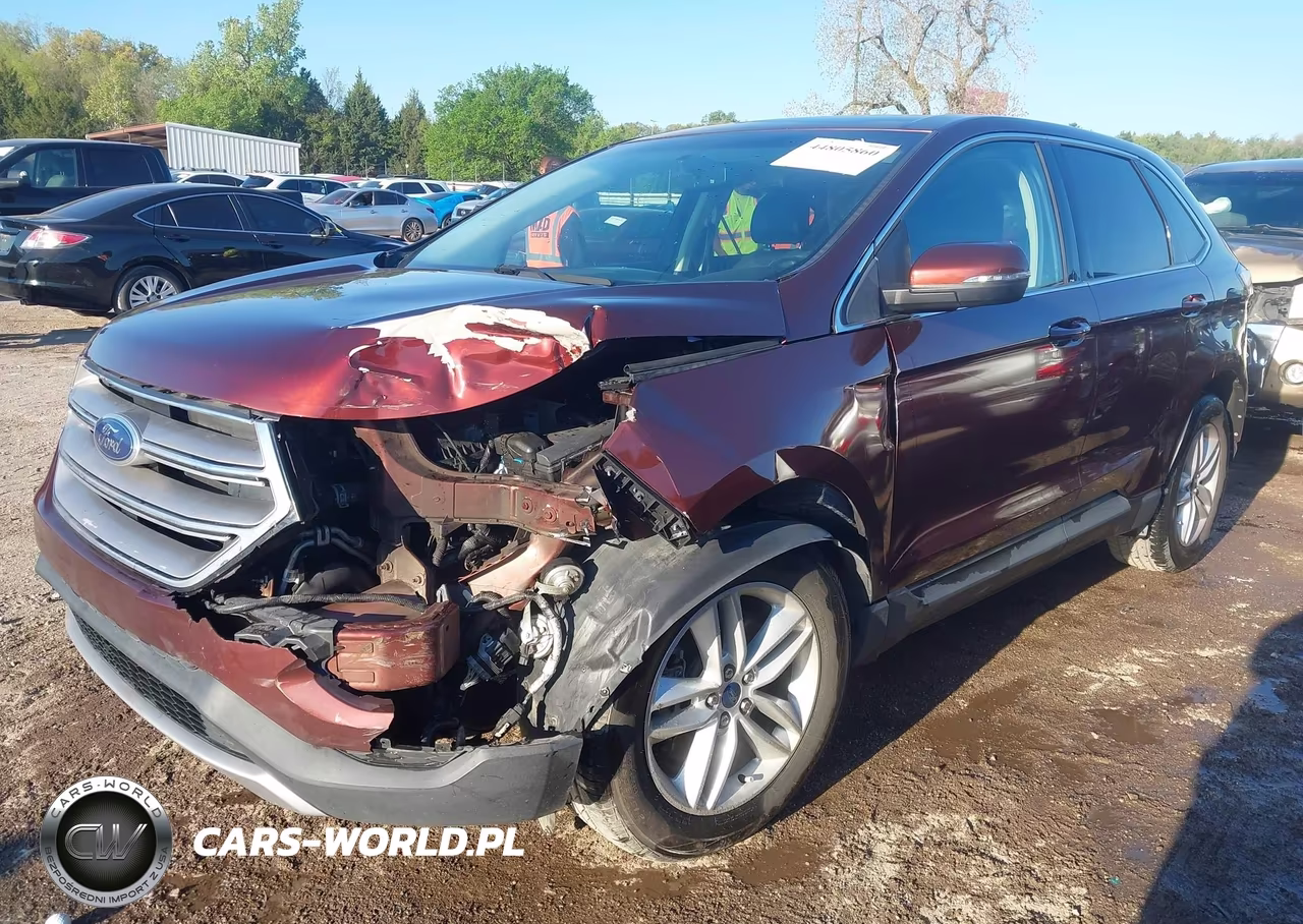 2015 Ford Edge Sel VIN:2FMTK4J9XFBB47585 - 2