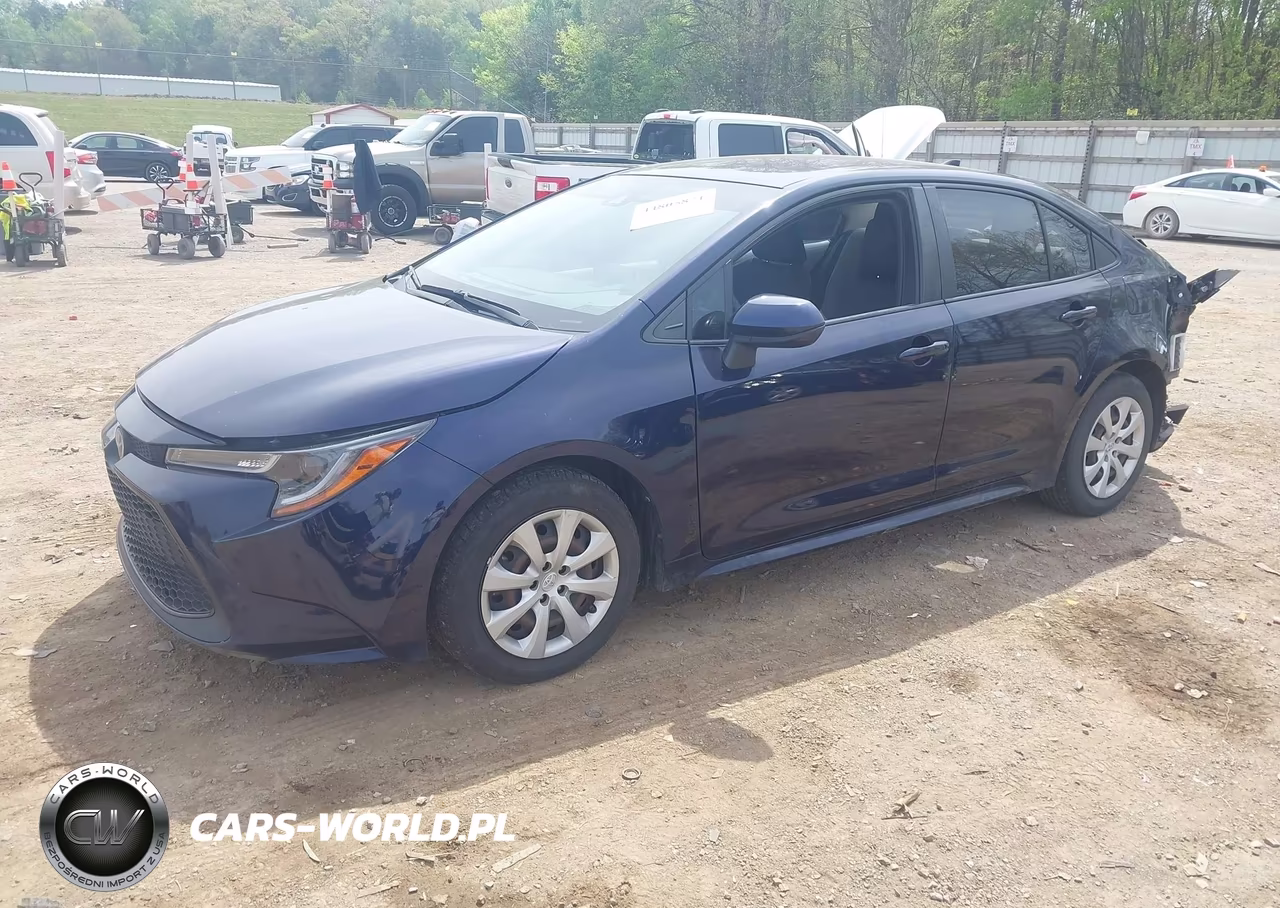 2020 Toyota Corolla Le VIN:JTDEPRAE1LJ010096 - 2