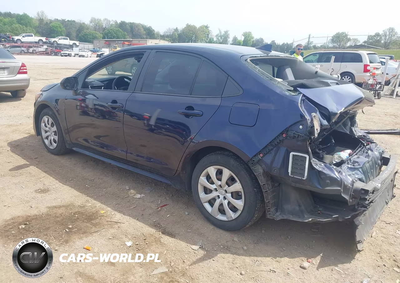 2020 Toyota Corolla Le VIN:JTDEPRAE1LJ010096 - 3