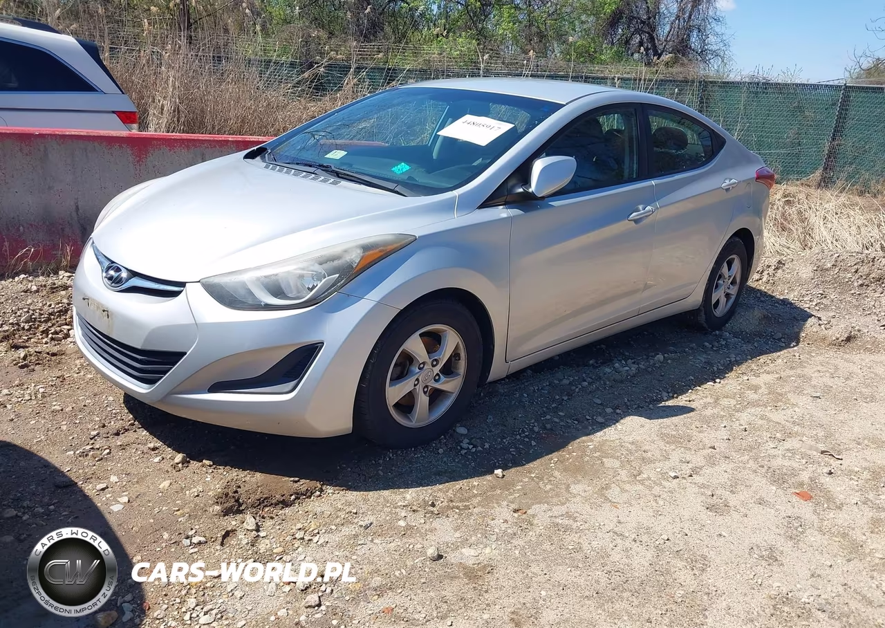 2015 Hyundai Elantra Se VIN:5NPDH4AE1FH559113 - 2