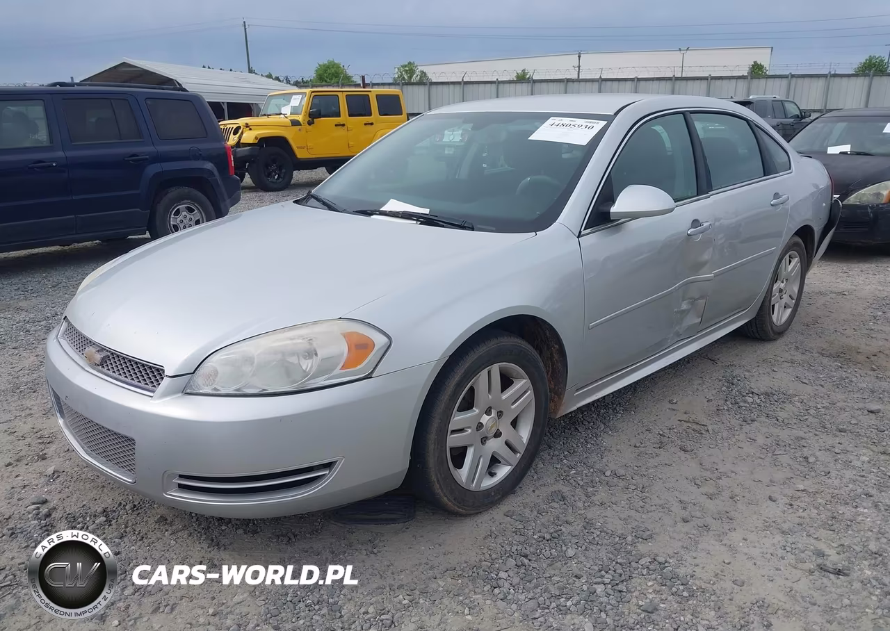 2012 Chevrolet Impala Lt VIN:2G1WG5E31C1232128 - 2