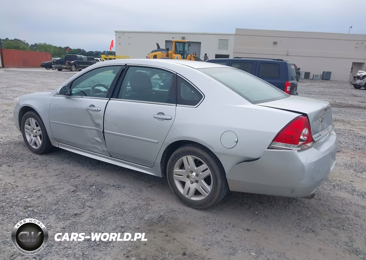 2012 Chevrolet Impala Lt VIN:2G1WG5E31C1232128 - 3