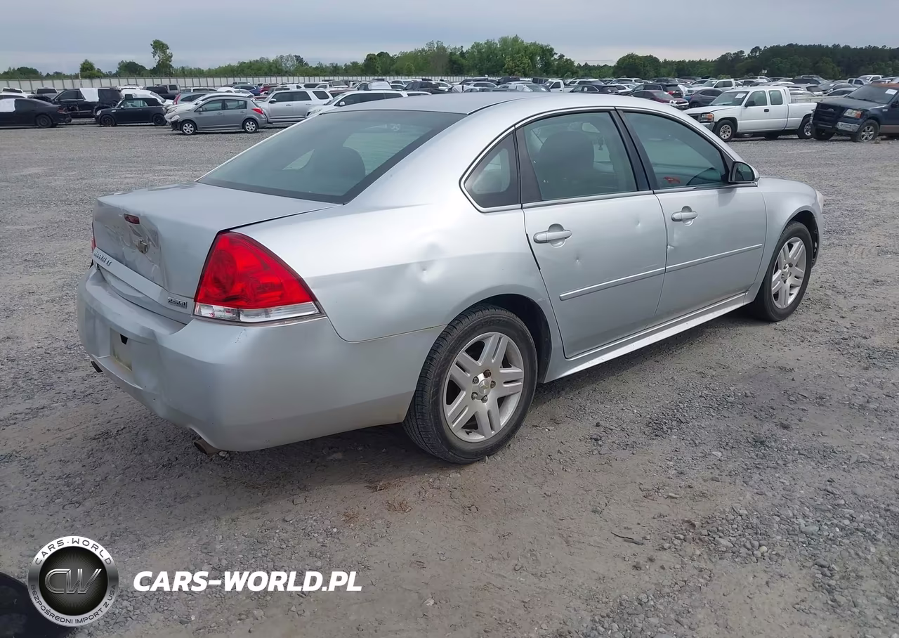 2012 Chevrolet Impala Lt VIN:2G1WG5E31C1232128 - 4