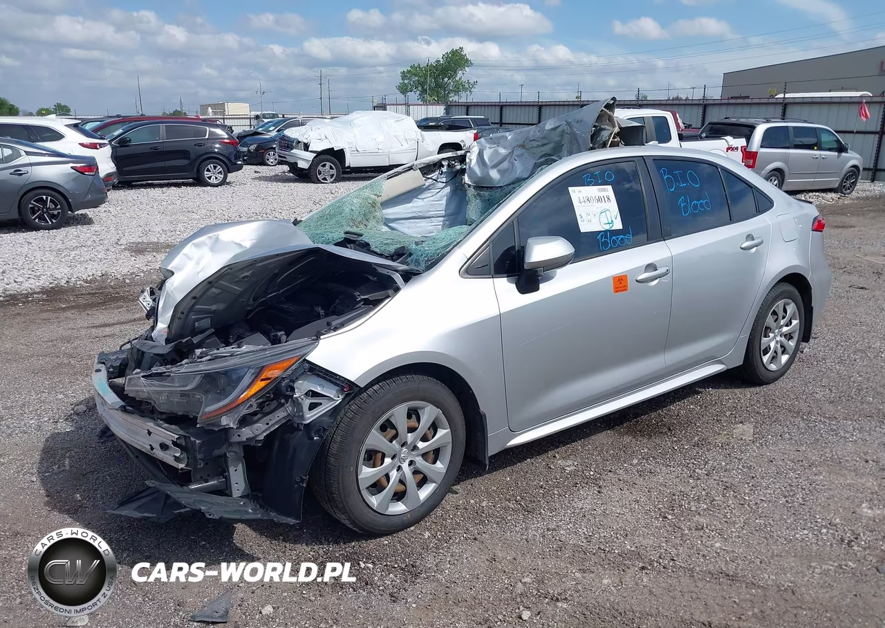 2021 Toyota Corolla Le VIN:JTDEPMAE9MJ118213 - 2
