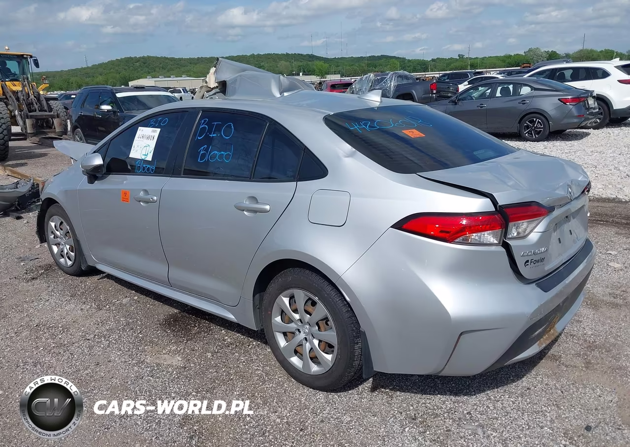2021 Toyota Corolla Le VIN:JTDEPMAE9MJ118213 - 3