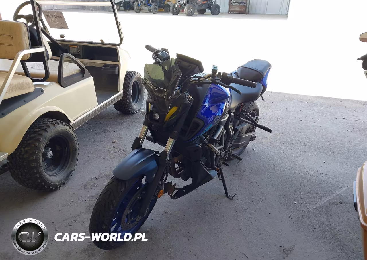 2024 Yamaha Mt07 VIN:JYARM32E4RA010832 - 2