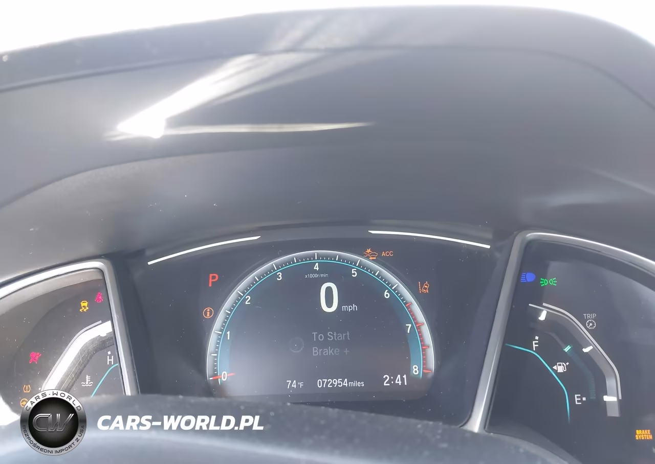 2021 Honda Civic Ex VIN:19XFC1F35ME007015 - 7