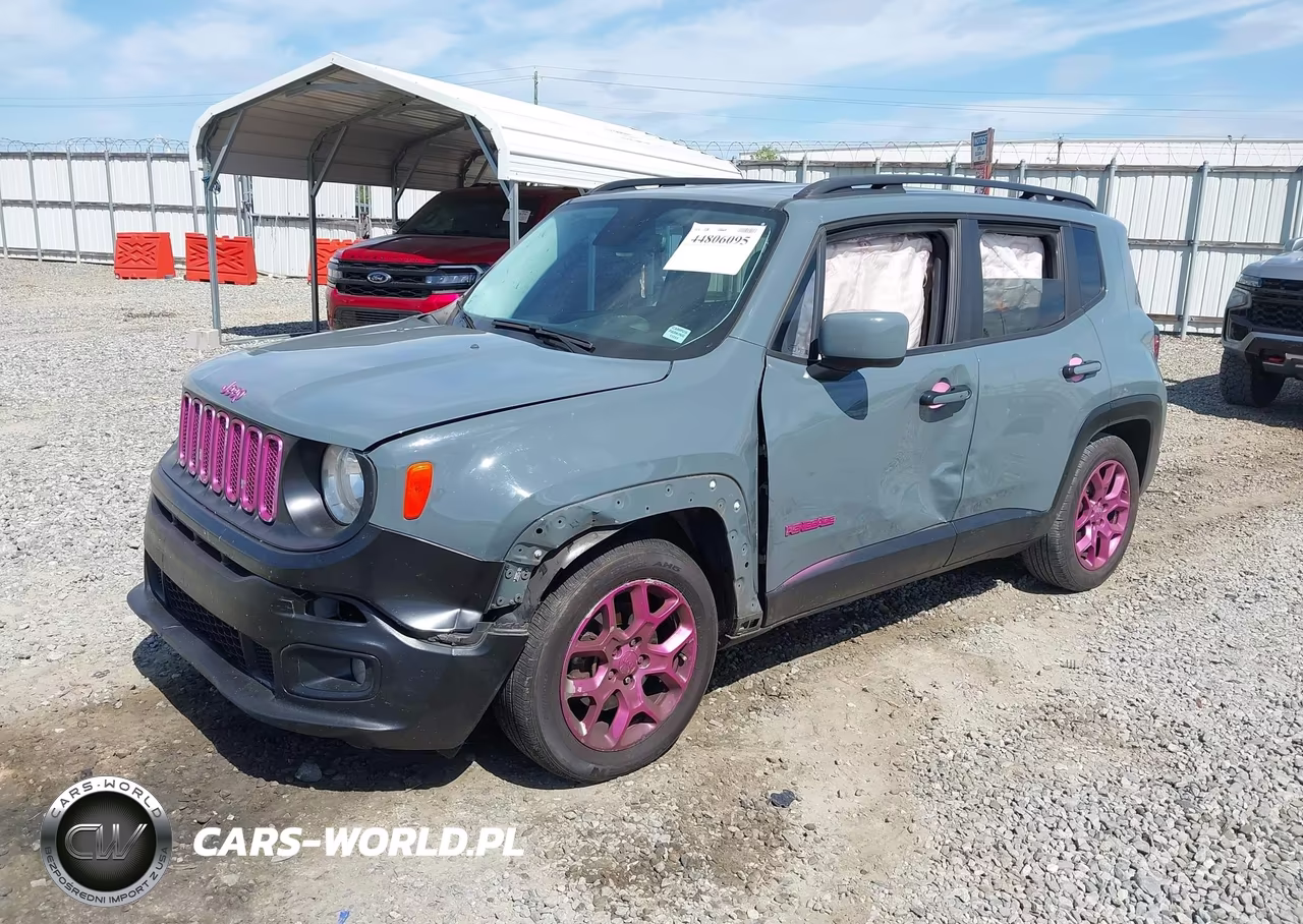 2017 Jeep Renegade Latitude Fwd VIN:ZACCJABB0HPF80984 - 2
