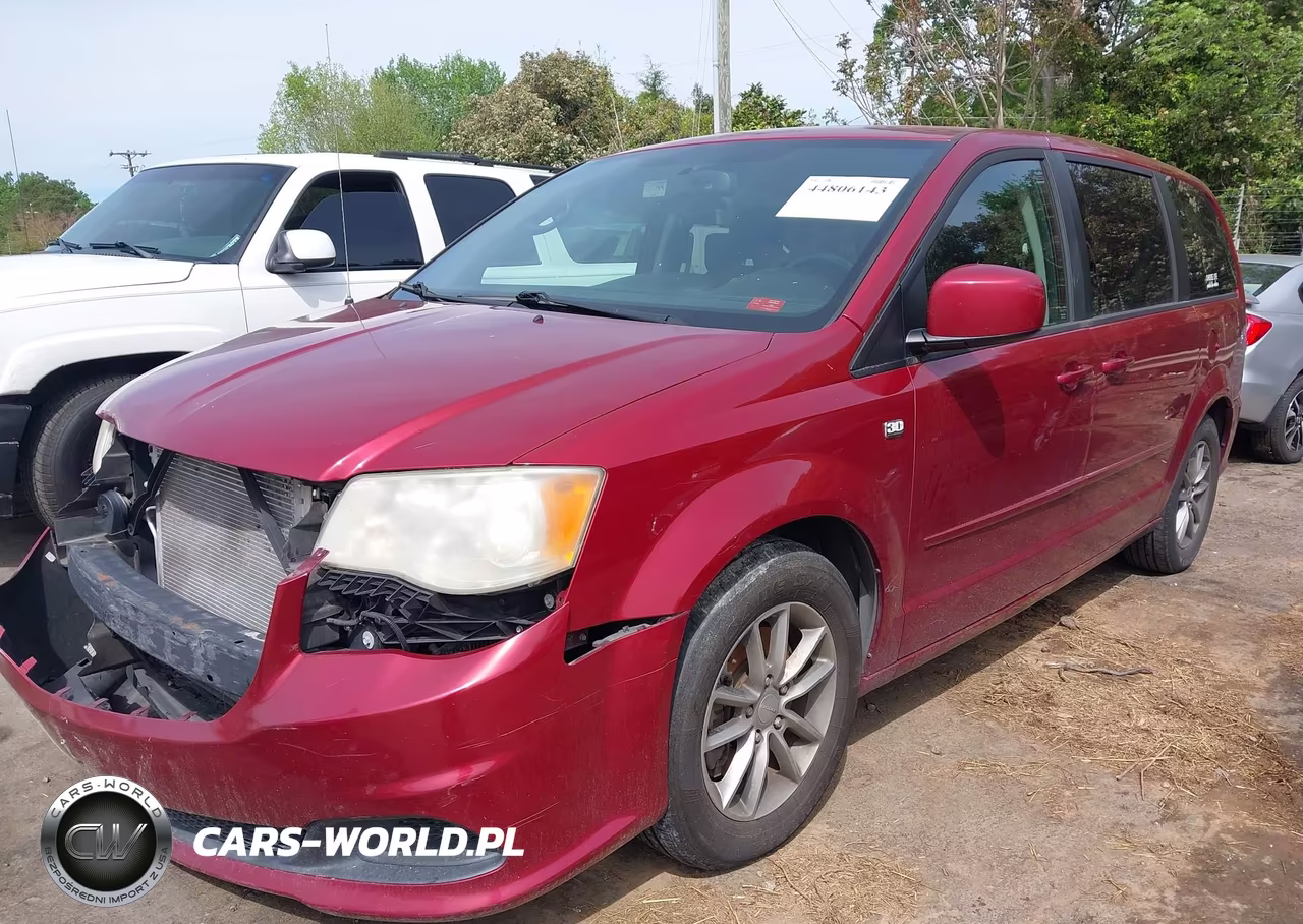 2014 Dodge Grand Caravan Se 30Th Anniversary VIN:2C4RDGBG0ER366164 - 2