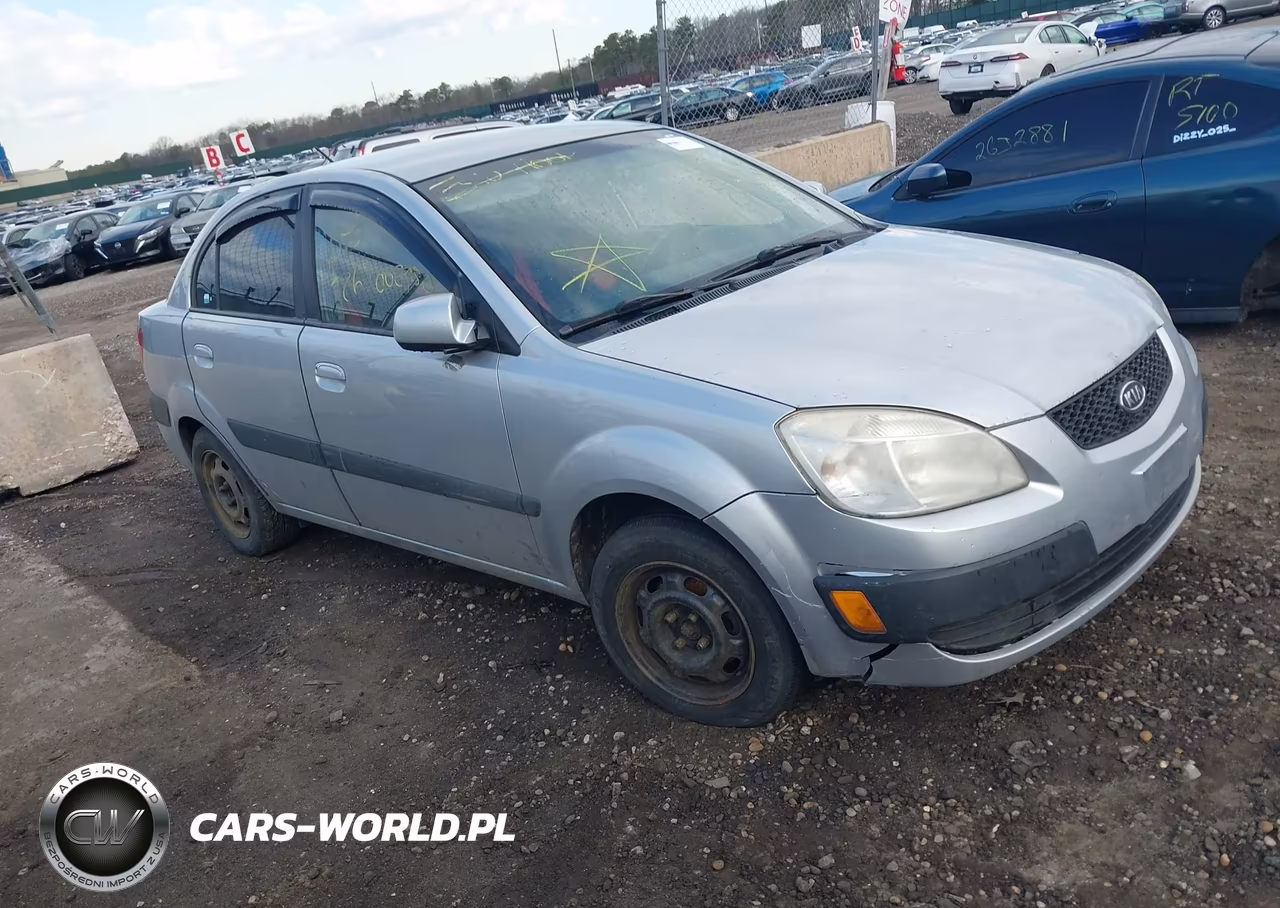 2007 Kia Rio Lx VIN:KNADE123776213418 - 1