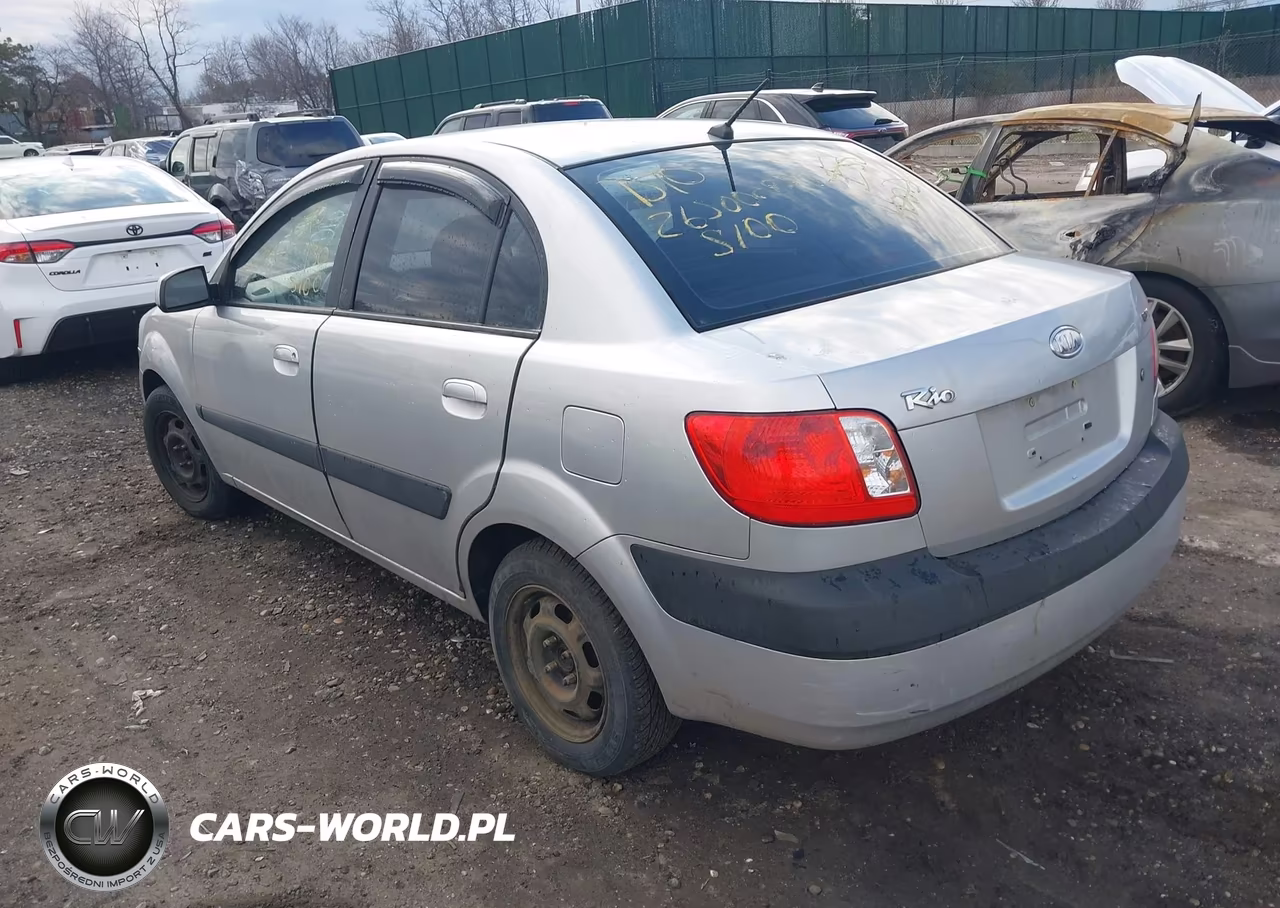 2007 Kia Rio Lx VIN:KNADE123776213418 - 3