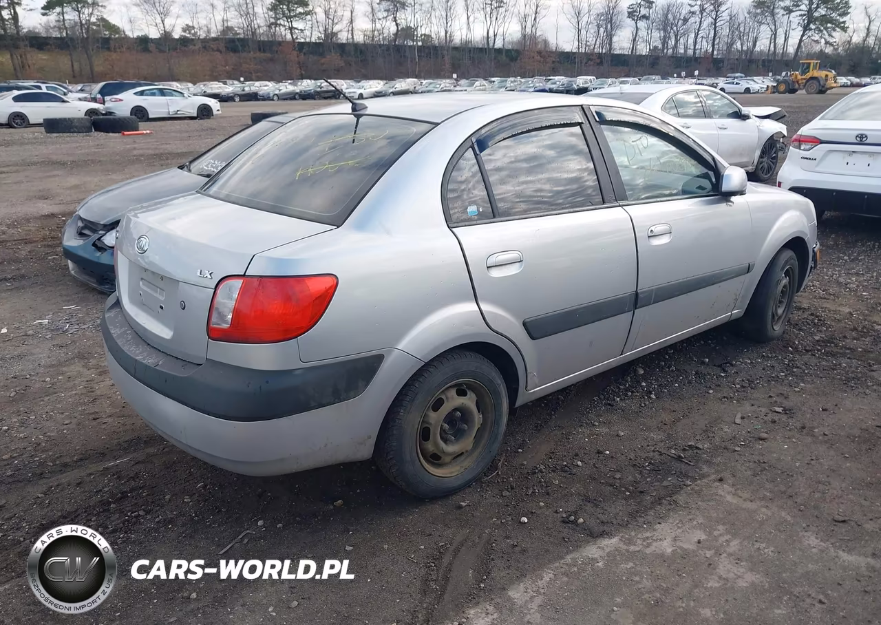 2007 Kia Rio Lx VIN:KNADE123776213418 - 4