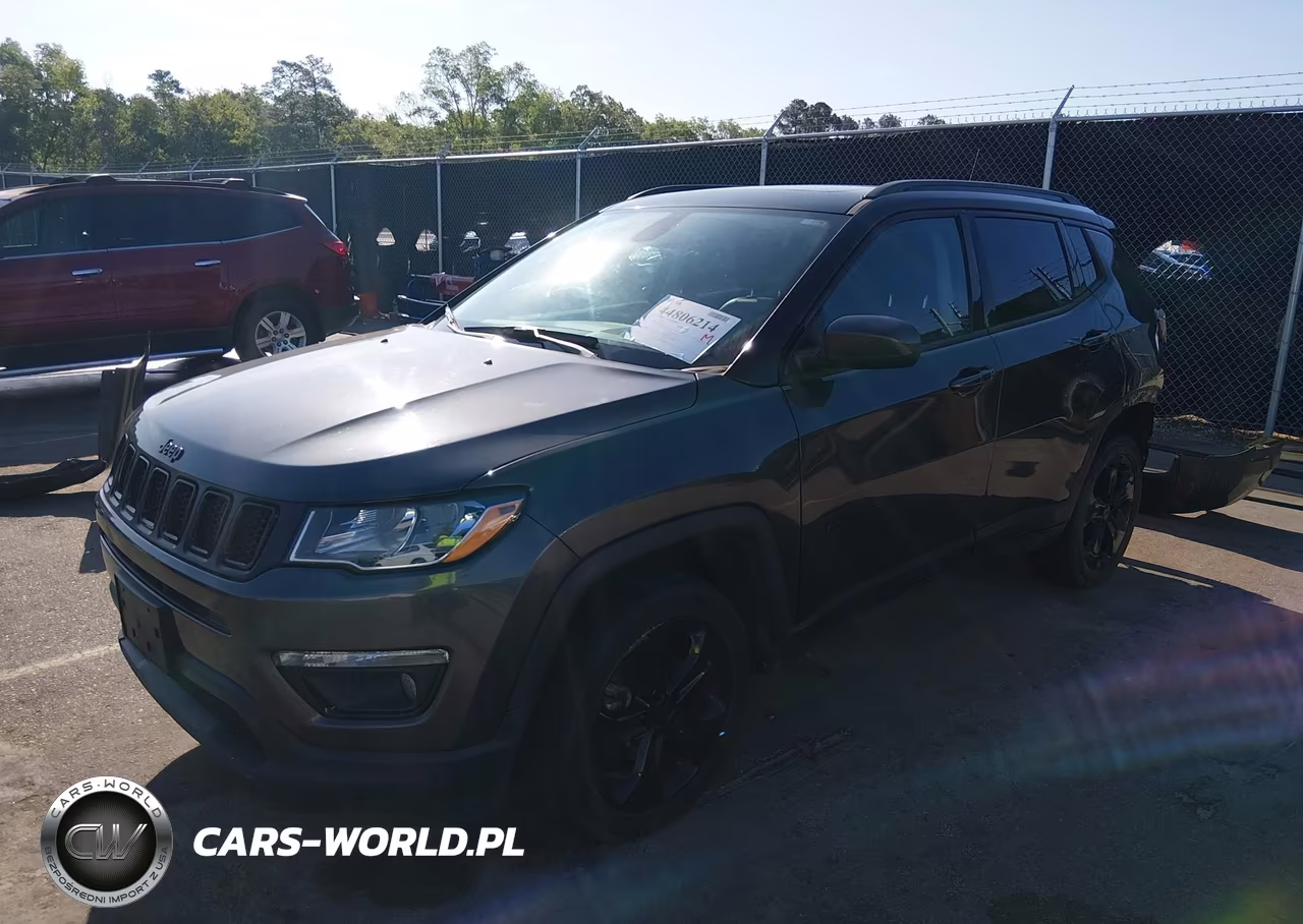 2021 Jeep Compass Altitude 4X4 VIN:3C4NJDBB2MT586427 - 2