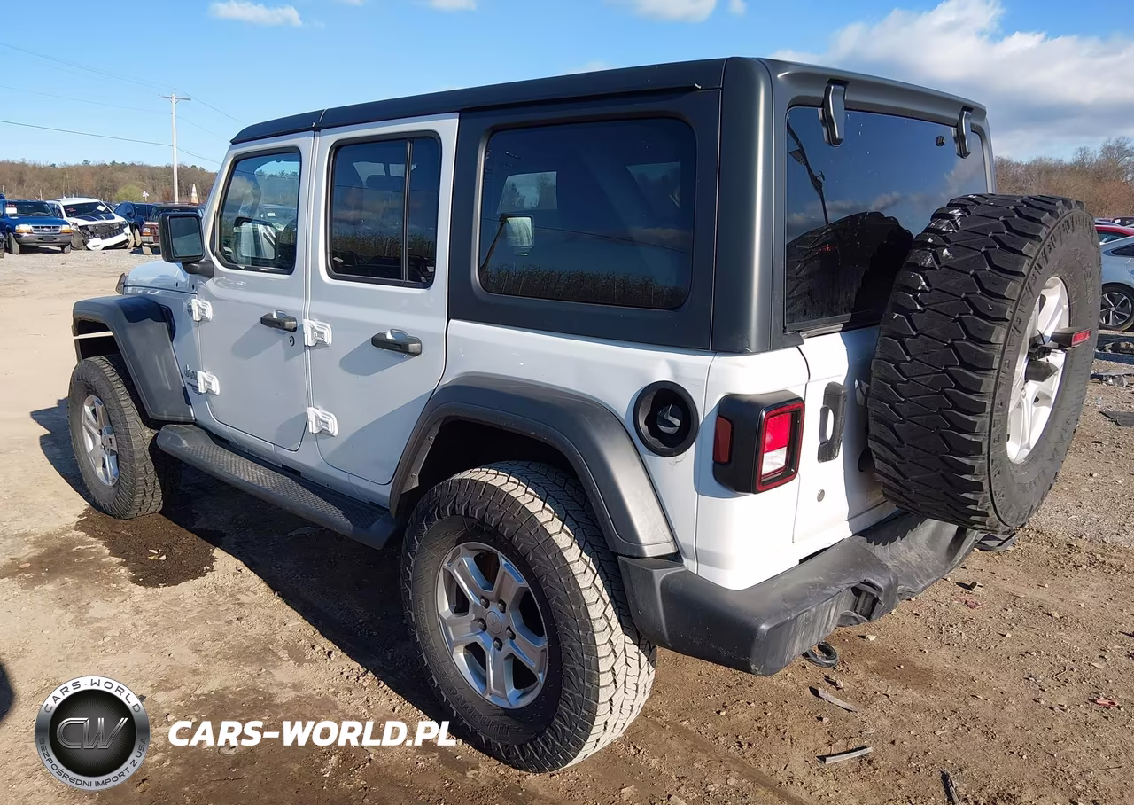 2020 Jeep Wrangler Unlimited Sport S 4X4 VIN:1C4HJXDN5LW199224 - 3