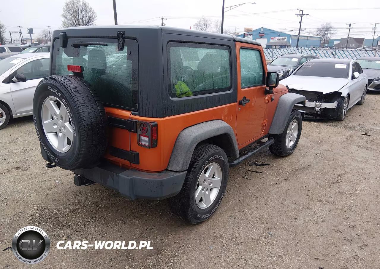 2011 Jeep Wrangler Sport VIN:1J4AA2D1XBL566954 - 4