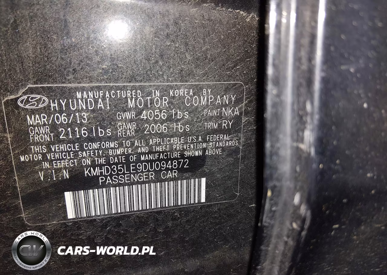 2013 Hyundai Elantra Gt VIN:KMHD35LE9DU094872 - 9