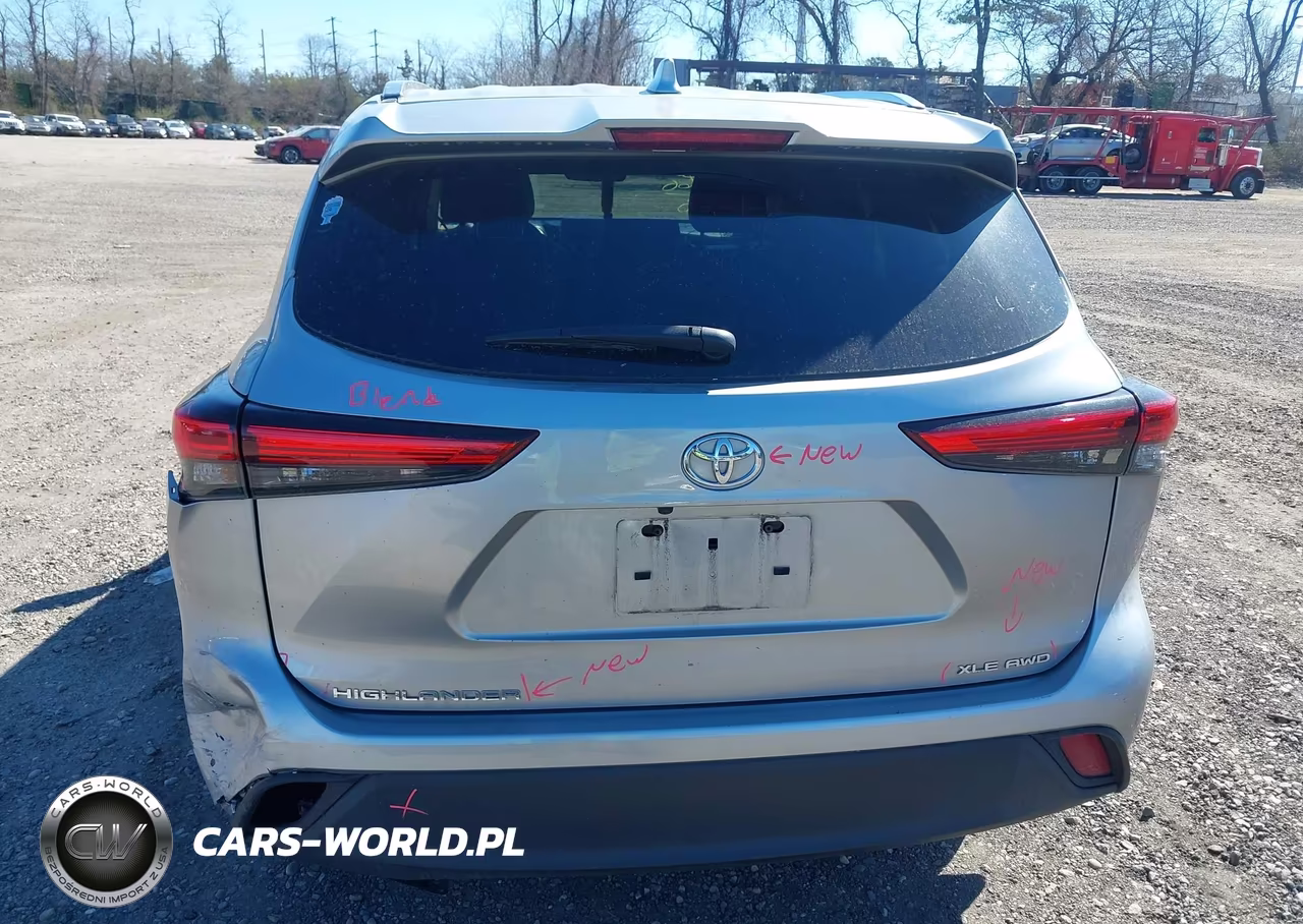 2021 Toyota Highlander Xle VIN:5TDGZRBH1MS151279 - 16