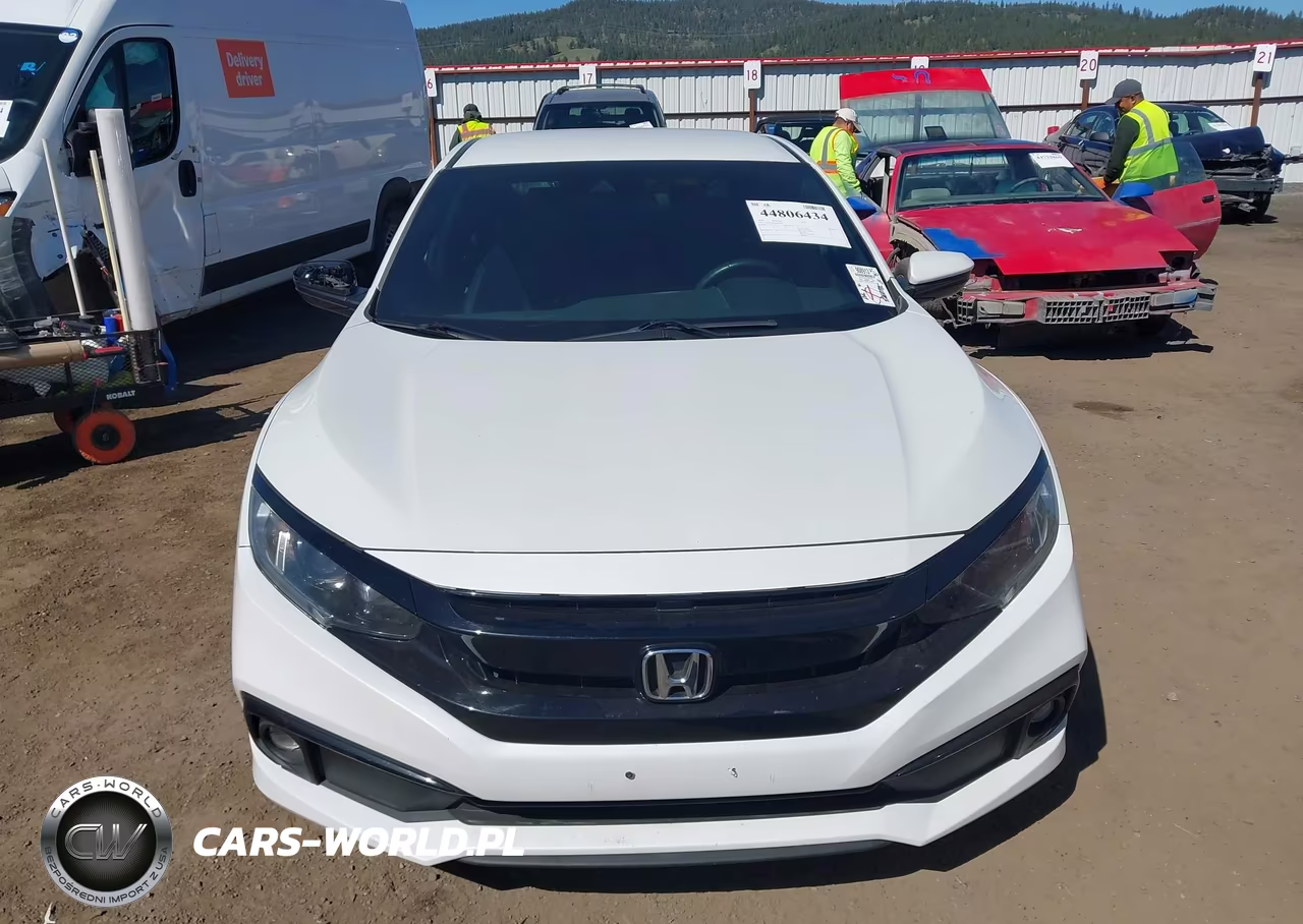 2020 Honda Civic Sport VIN:19XFC2E87LE008460 - 12