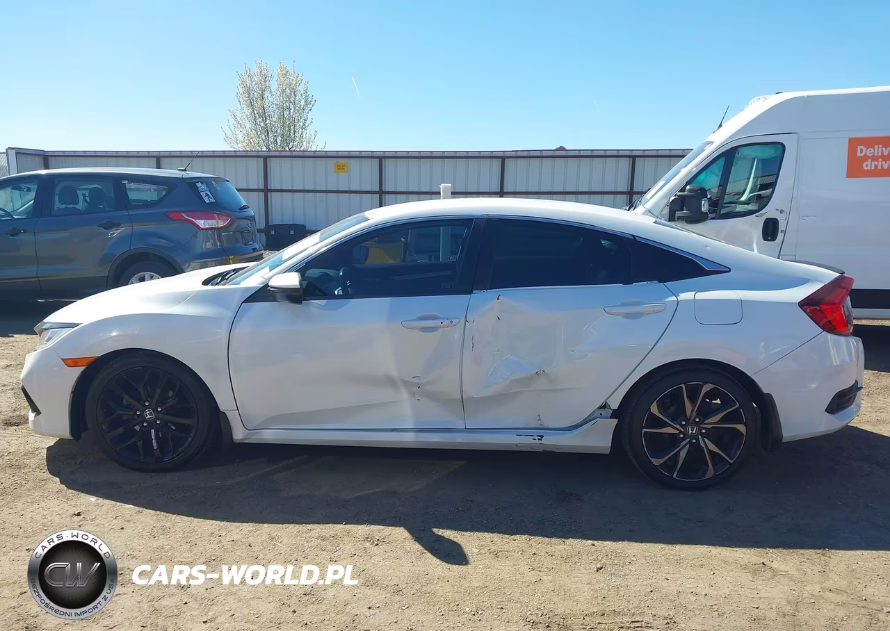 2020 Honda Civic Sport VIN:19XFC2E87LE008460 - 14