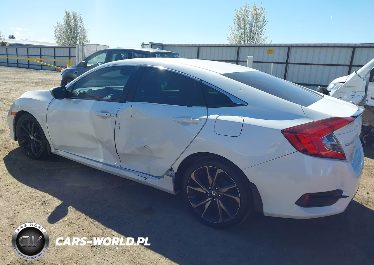 2020 Honda Civic Sport VIN:19XFC2E87LE008460 - 3