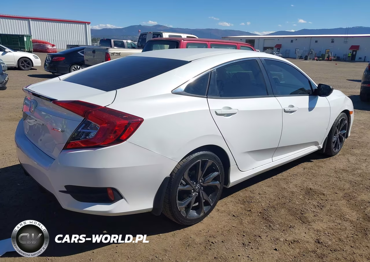 2020 Honda Civic Sport VIN:19XFC2E87LE008460 - 4