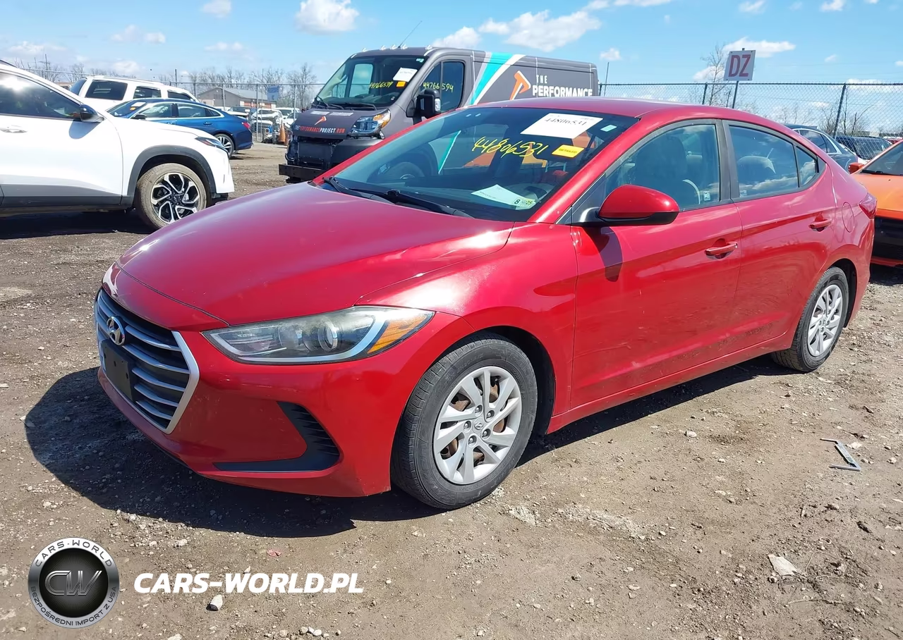 2017 Hyundai Elantra Se VIN:5NPD74LF0HH162469 - 2