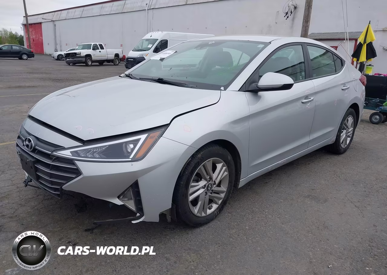 2019 Hyundai Elantra Sel VIN:5NPD84LF5KH407805 - 2