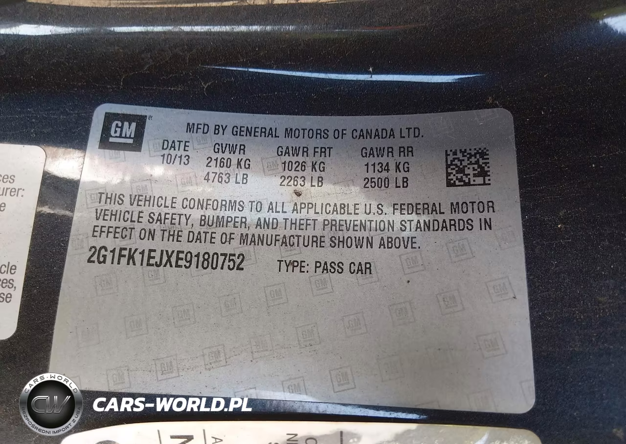 2014 Chevrolet Camaro 2Ss VIN:2G1FK1EJXE9180752 - 9