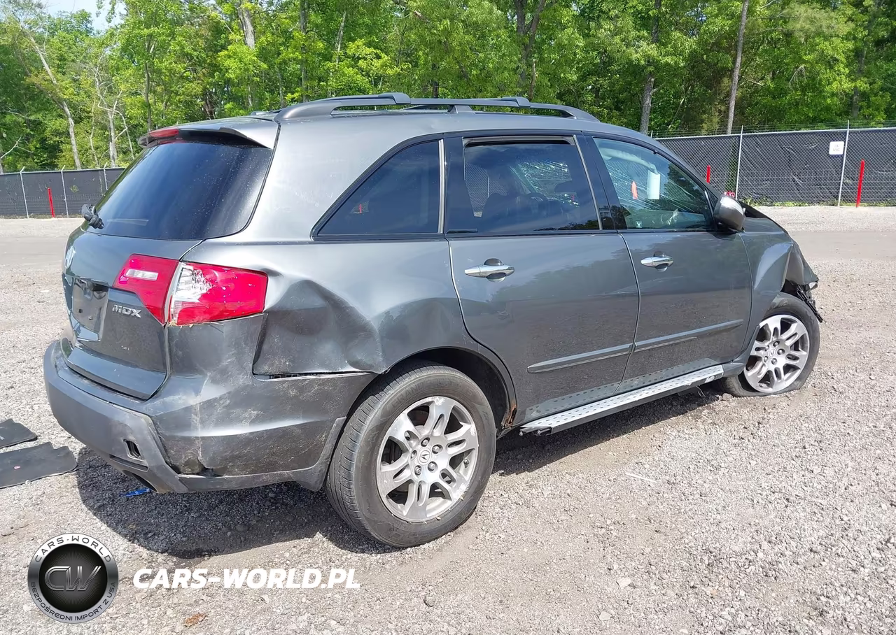 2008 Acura Mdx Technology Package VIN:2HNYD28438H513464 - 4