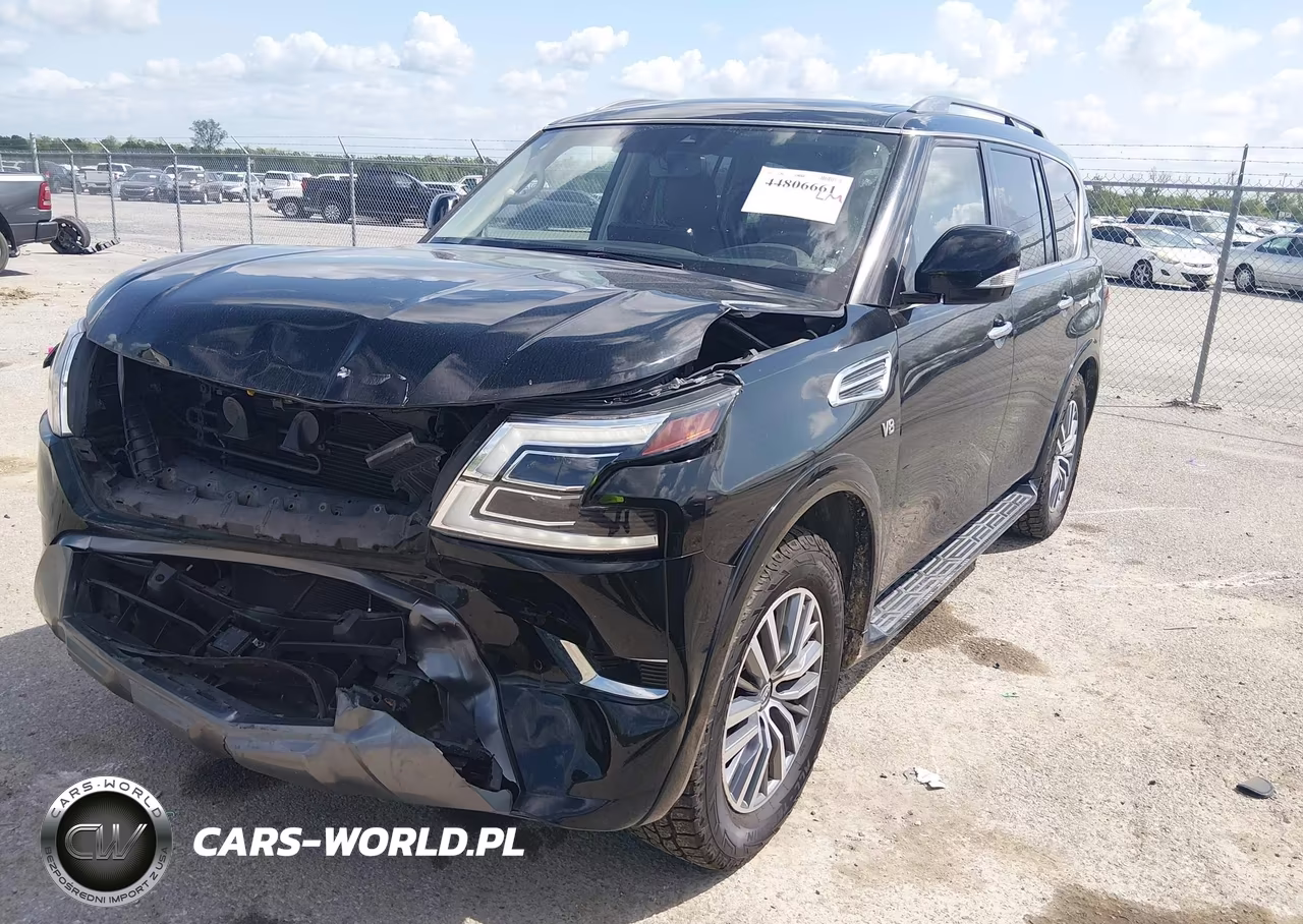 2022 Nissan Armada Sv 2Wd VIN:JN8AY2AC1N9160431 - 2