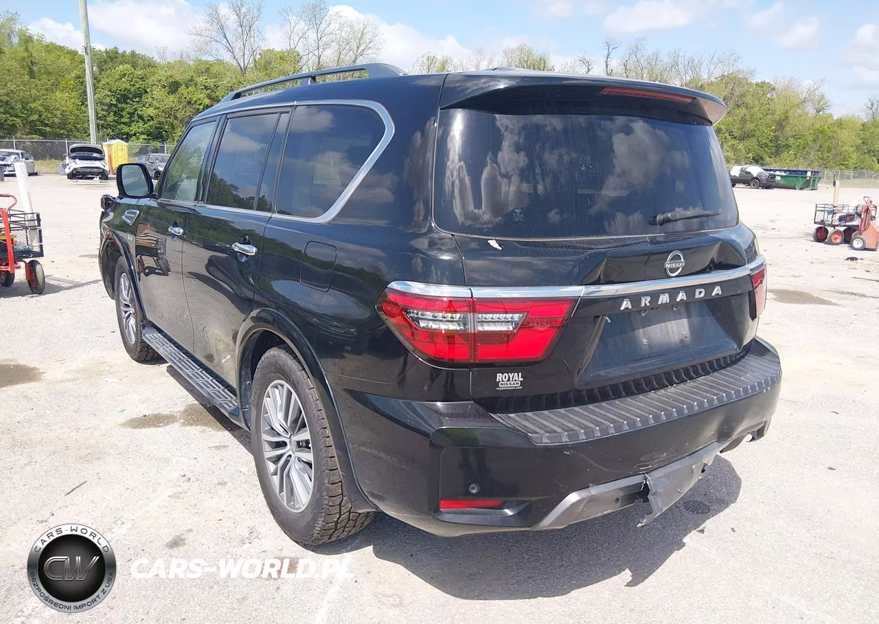 2022 Nissan Armada Sv 2Wd VIN:JN8AY2AC1N9160431 - 3