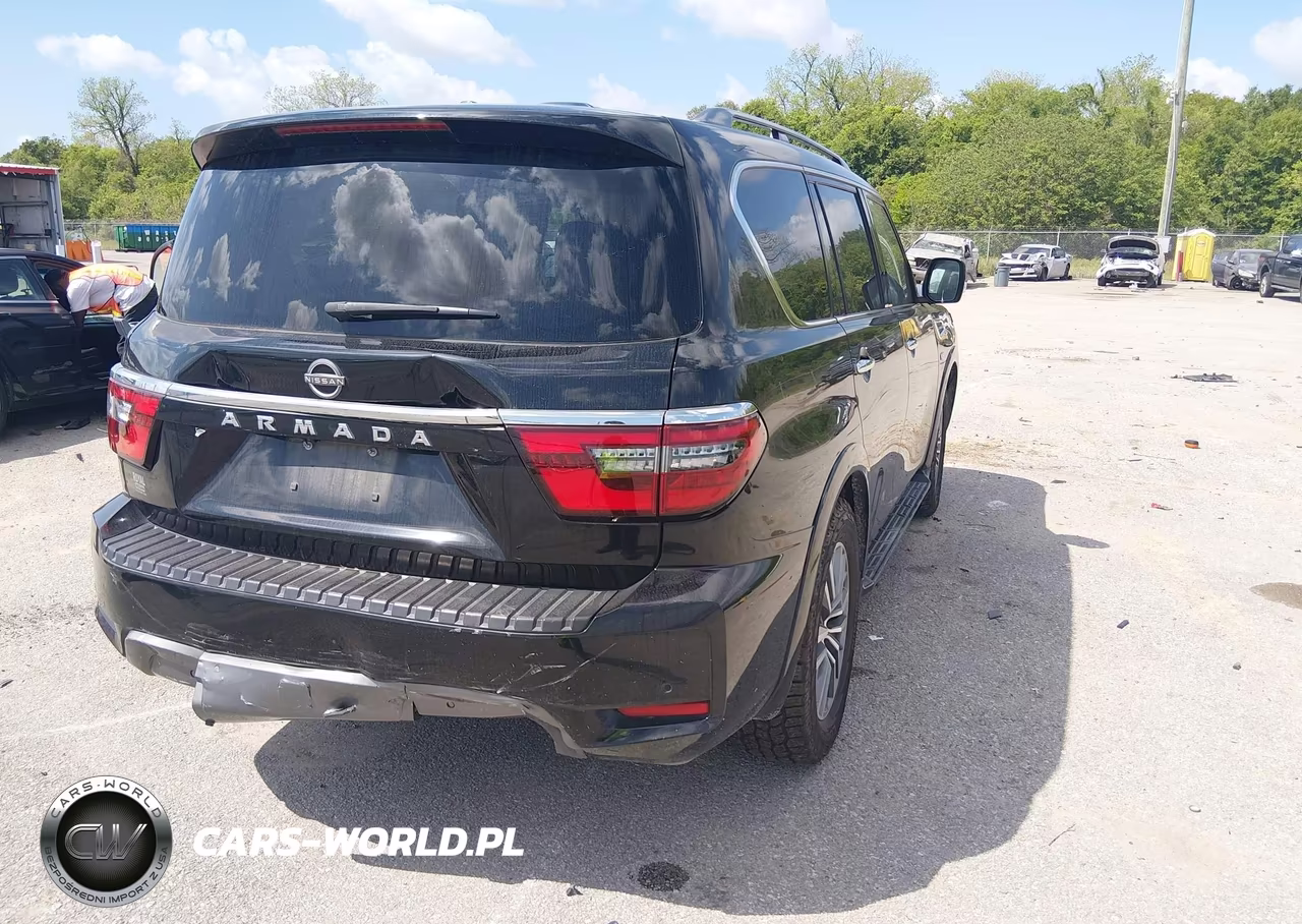 2022 Nissan Armada Sv 2Wd VIN:JN8AY2AC1N9160431 - 4