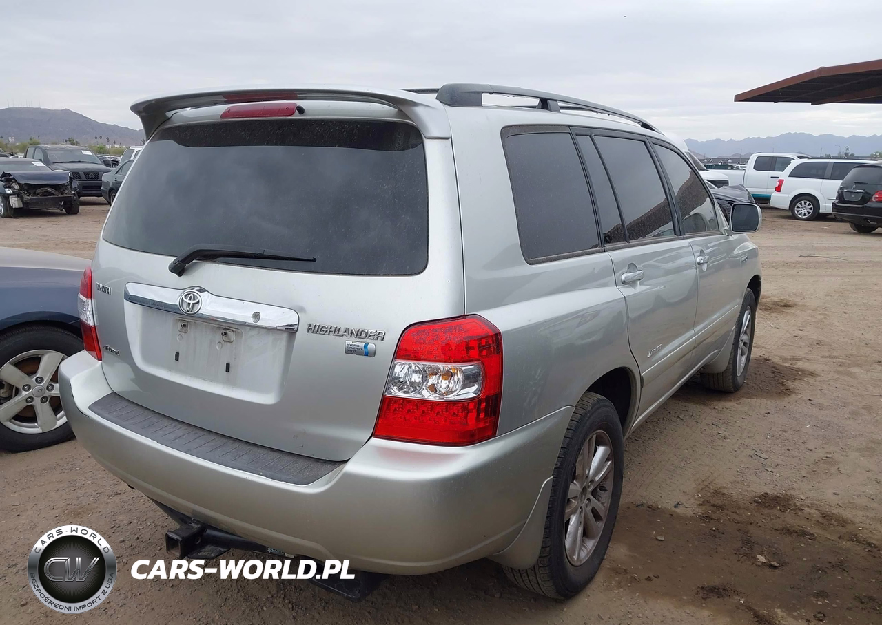 2007 Toyota Highlander Hybrid Limited V6 VIN:JTEEW21A970045452 - 4