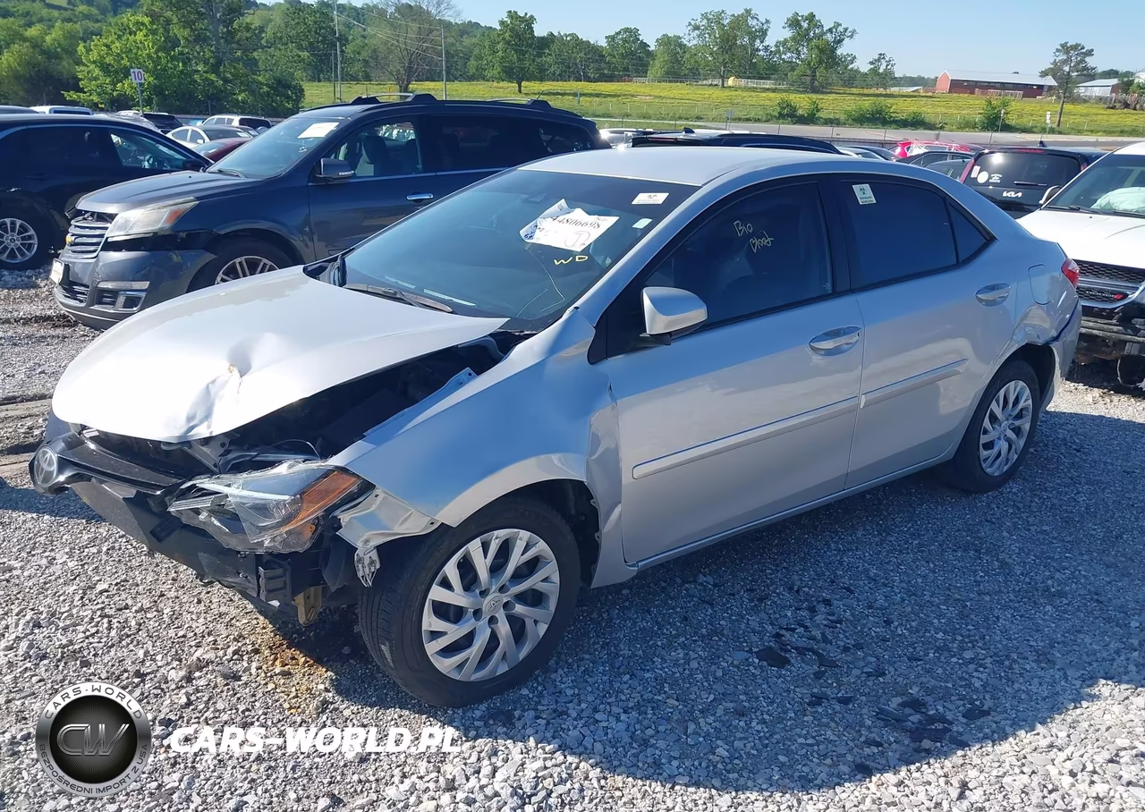 2017 Toyota Corolla Le VIN:5YFBURHE6HP721605 - 2