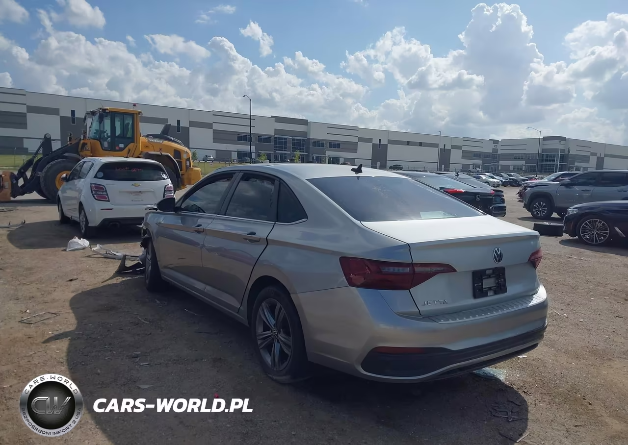 2023 Volkswagen Jetta 1.5T Se VIN:3VW7M7BU4PM042090 - 3