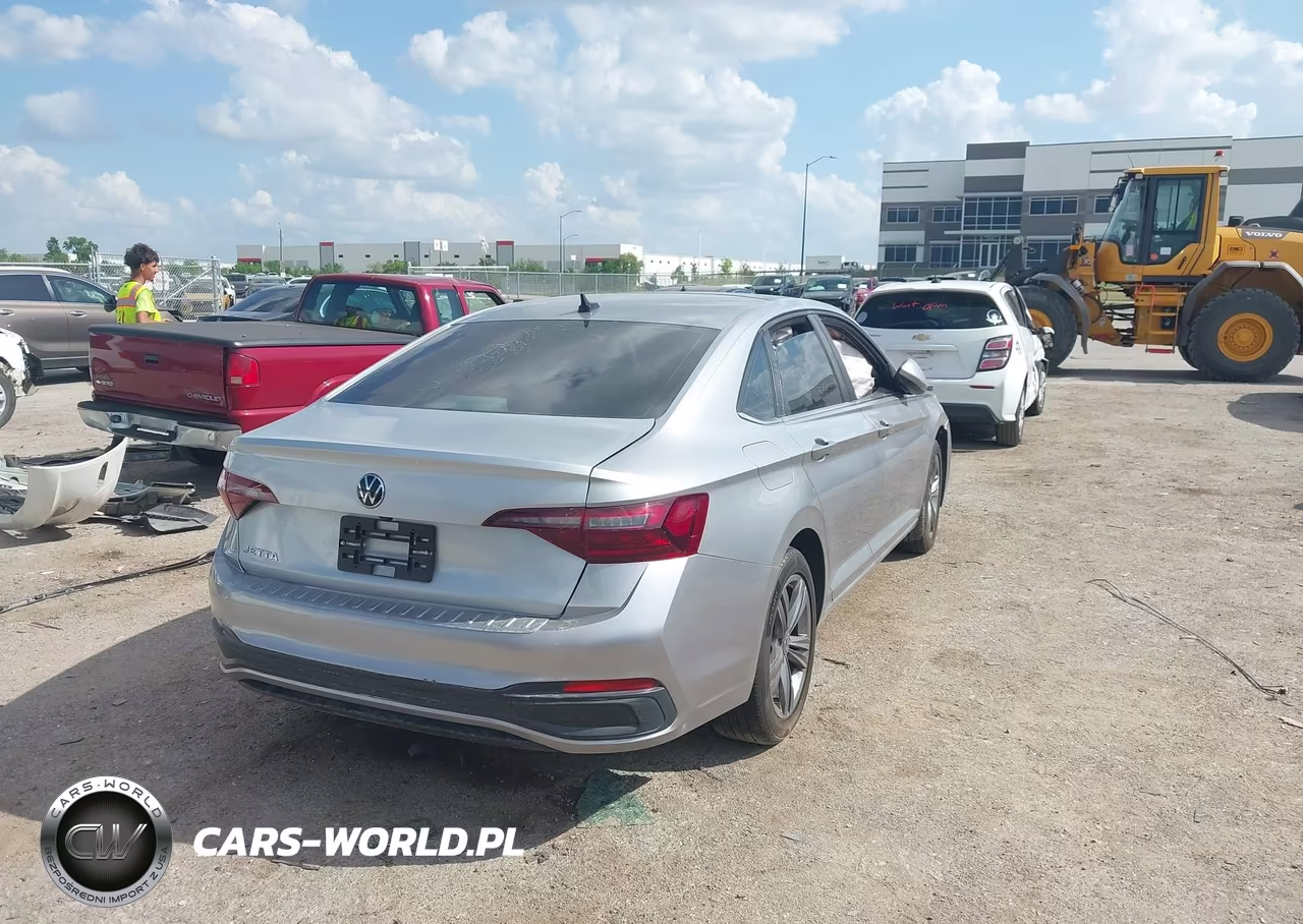 2023 Volkswagen Jetta 1.5T Se VIN:3VW7M7BU4PM042090 - 4