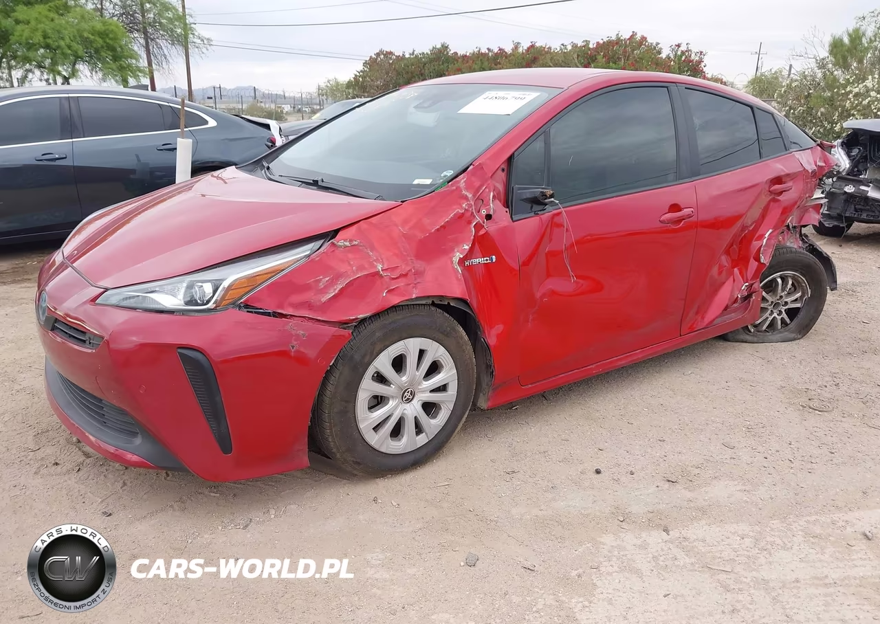 2020 Toyota Prius Le VIN:JTDKARFUXL3122436 - 2