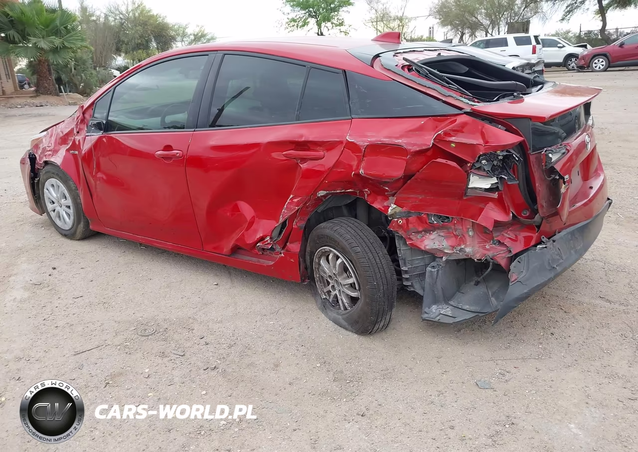 2020 Toyota Prius Le VIN:JTDKARFUXL3122436 - 3